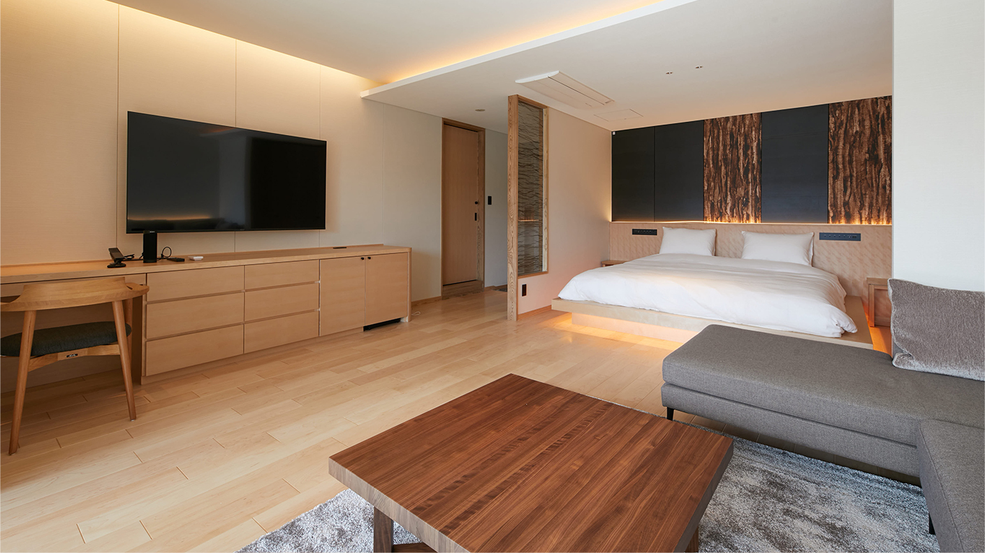 リバービュー客室（ワイドキング）